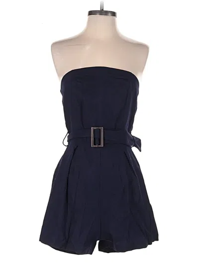 Pre-owned Monteau Romper In Blue