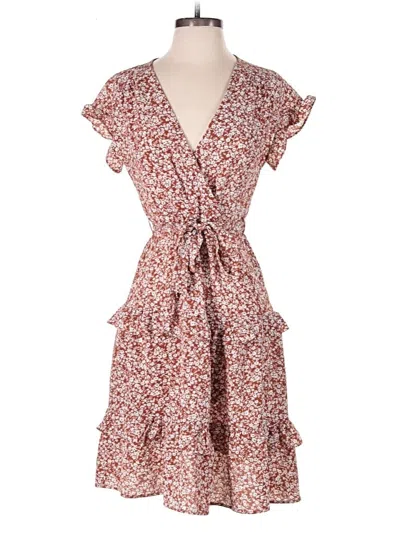Pre-owned Monteau Romper In Red