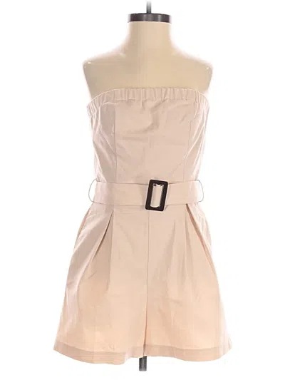 Pre-owned Monteau Romper In White