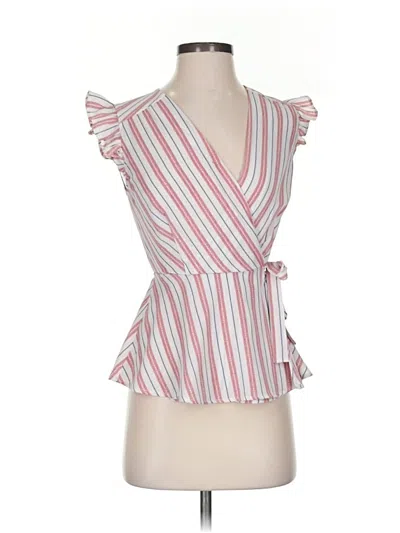 Pre-owned Monteau Sleeveless Blouse In Pink