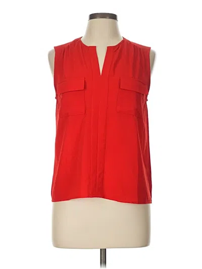 Pre-owned Monteau Sleeveless T-shirt In Red