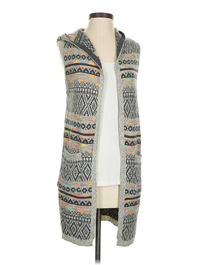 Pre-owned Monteau Sweater Vest In Gray