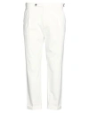 Montecore Beyond Time Man Pants White Size 40 Polyester, Polyurethane