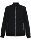 Montecore Technical Nylon Jacket With High Collar In Black