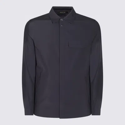 MONTECORE MONTECORE BLUE CASUAL JACKET
