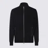 Montecore Technical Nylon Jacket With High Collar In Black
