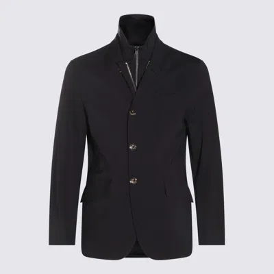 MONTECORE MONTECORE BLUE CASUAL JACKET