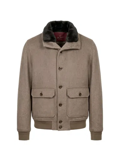 Montecore Bomber Jacket In Neutral