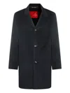 Montecore Buttoned Coat In Blue