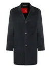 Montecore Buttoned Coat In Blue