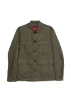 Montecore Buttoned Pocket Jacket In Green