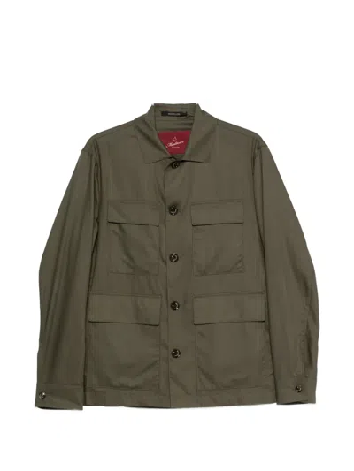 Montecore Buttoned Pocket Jacket In Green