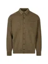Montecore Button-up Patch-pocket Shirt In Brown