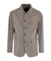 Montecore Lightweight Nylon Jacket With Pointed Collar