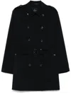 Montecore Trench Jacket In Black
