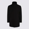 Montecore Turtleneck Long-sleeve Jacket In Black