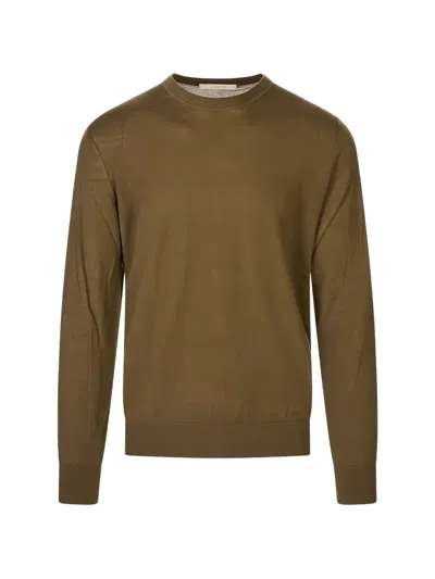 Montecore Crew-neck Sweater In Brown