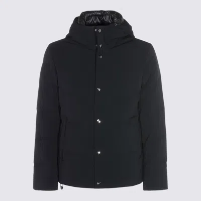 Montecore Coats Blue And Green In Black