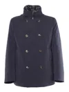 Montecore Double Breasted Down Jacket In Multi