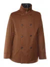 Montecore Double Breasted Down Jacket In Multi