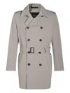 Montecore Trench Coat In Neutrals