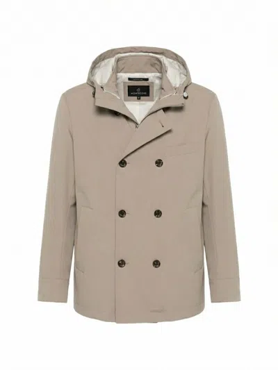 Montecore Double-breasted Jacket In Nude