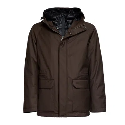 Montecore Down-filled Jacket In Brown
