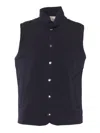 Montecore Down Sleeveless Waistcoat In Blue