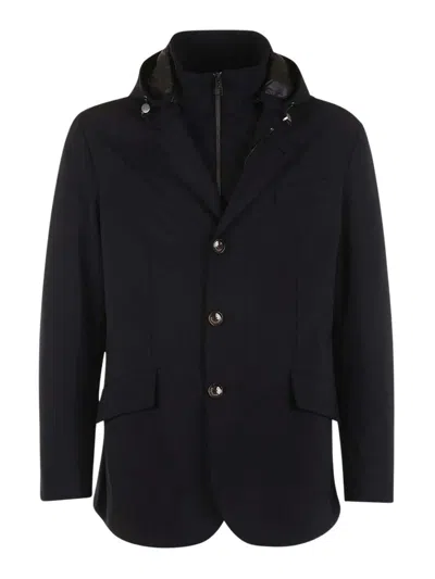 Montecore Feather Jacket 0ca In Black