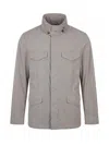 Montecore Multi-pocket Field Jacket In Gray