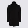 Montecore Turtleneck Long-sleeve Jacket In Black