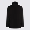Montecore High-neck Zip-front Jacket In Black
