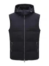 Montecore Gilet Imbottito In Vest In Blue