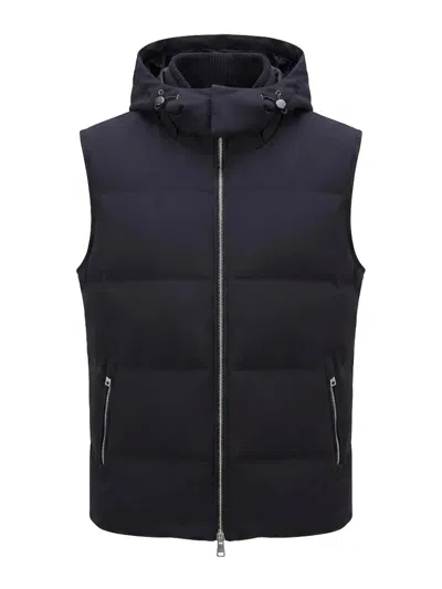 Montecore Gilet Imbottito In Vest In Blue