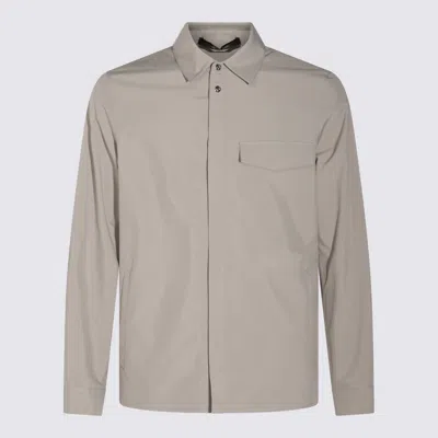 Montecore Grey Casual Jacket In Beige