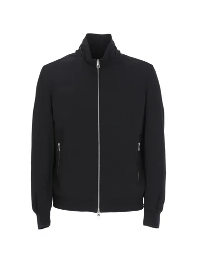 Montecore High Neck Padded Jacket In Black