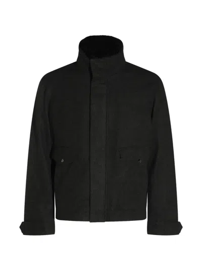 Montecore High-neck Jacket In Black