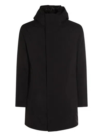 MONTECORE HOODED CONCEALED-ZIP COAT