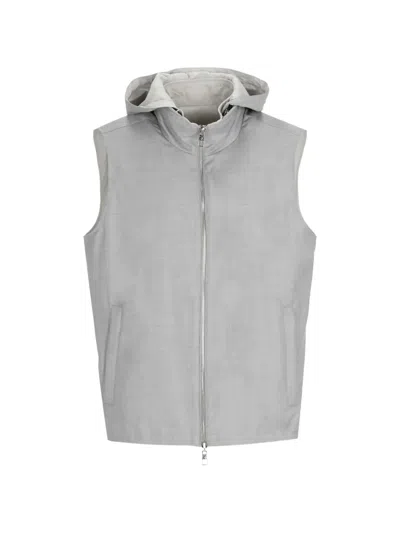 Montecore Hooded Gilet In Multi