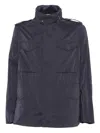 Montecore Utility-designed Black Field Jacket In Black