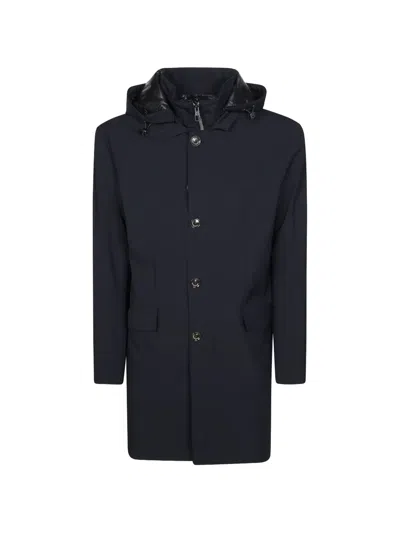 Montecore Hooded Padded Coat In Animal Print