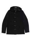 Montecore Hooded Padded Jacket In Black