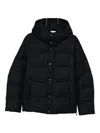 Montecore Hooded Padded Jacket In Black