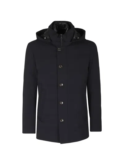 Montecore Hooded Padded Jacket In Black