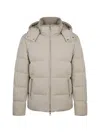 HOODED PADDED JACKET