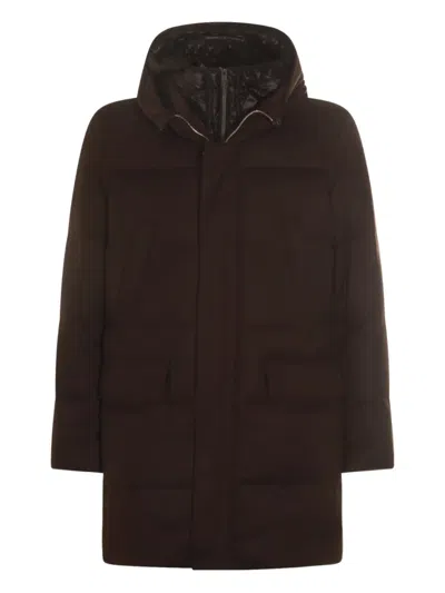 MONTECORE HOODED QUILTED COAT