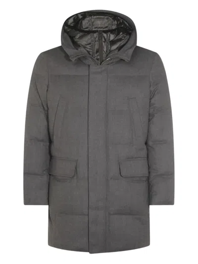 MONTECORE HOODED QUILTED COAT