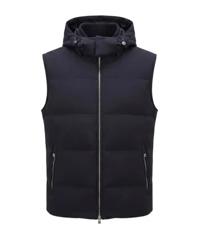 MONTECORE HOODED QUILTED GILET