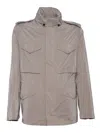 Montecore Flap-pocket Field Jacket In Gray