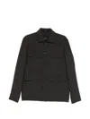 Montecore Buttoned Jacket In Gray